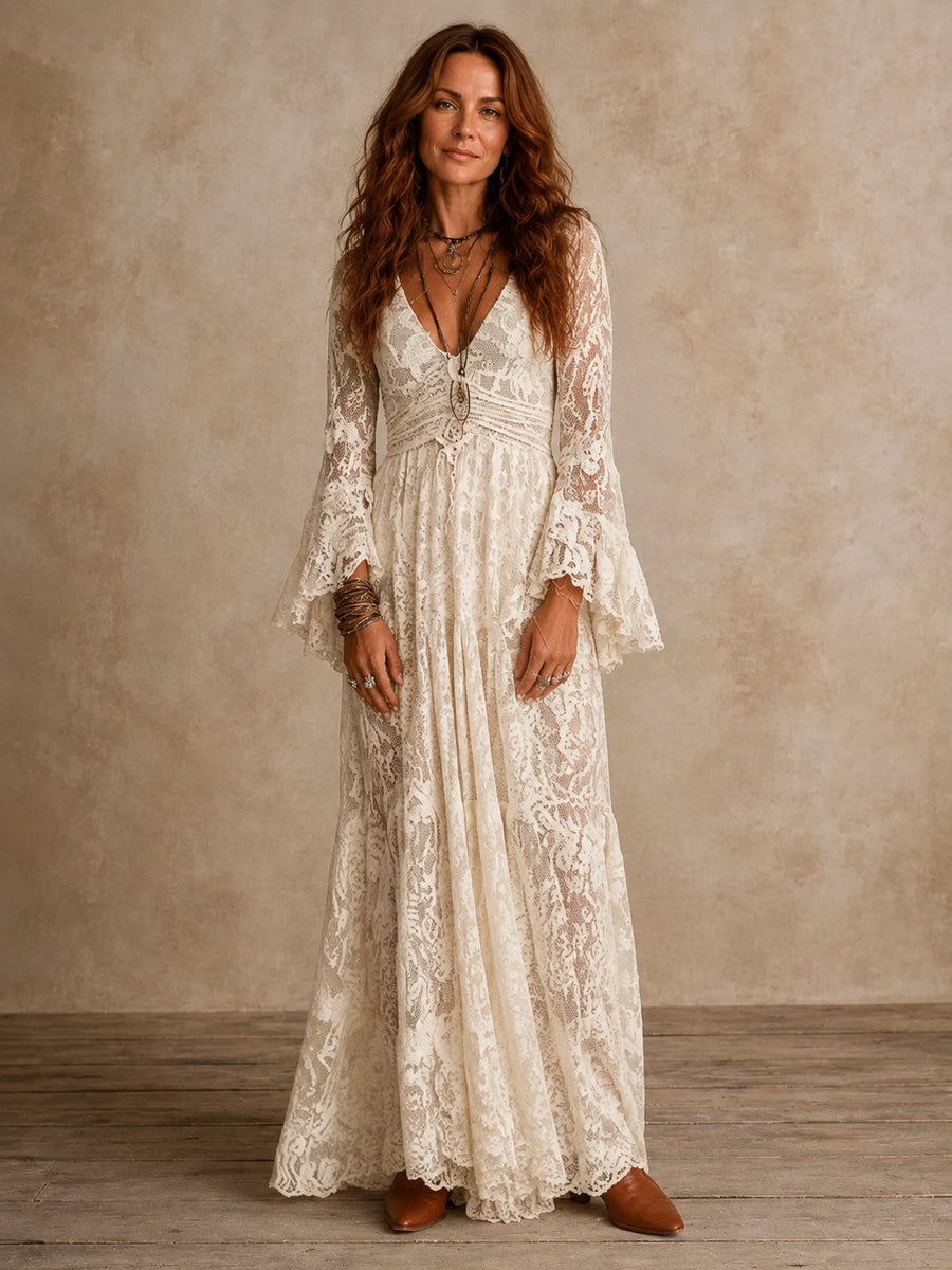 Jacque | Women's Vintage-Inspired Maxi Dress