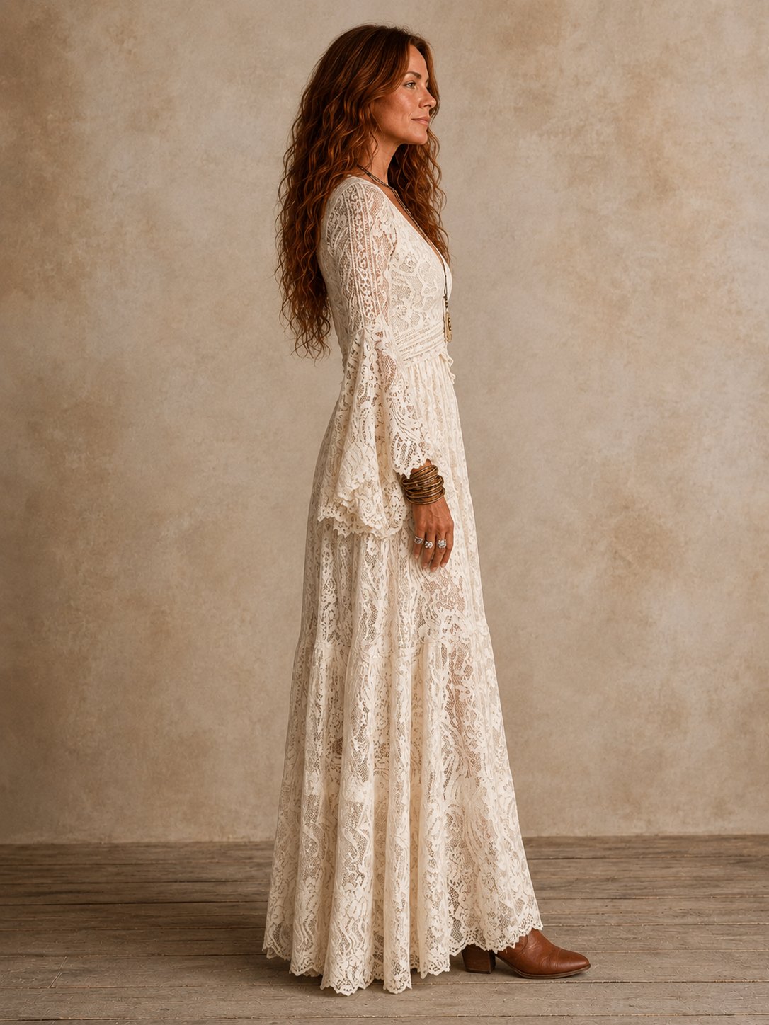 Jacque | Women's Vintage-Inspired Maxi Dress