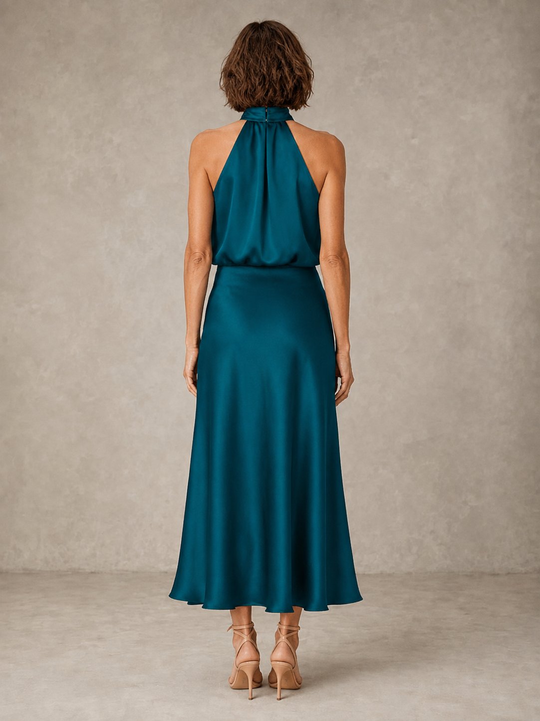 Lura | Women's Halter Evening Dress in 7 Colours