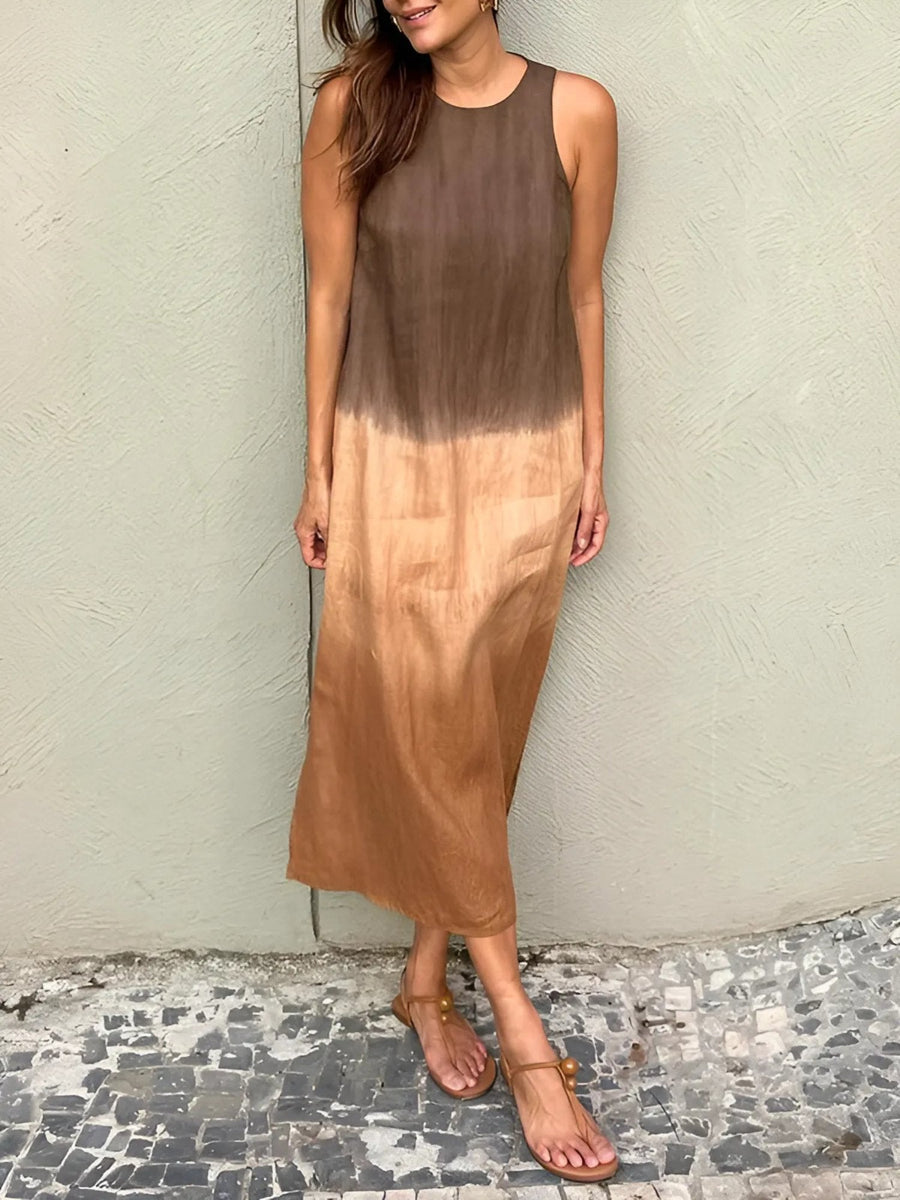 Talia | Women's Cocoa Print Dress in 8 Colours