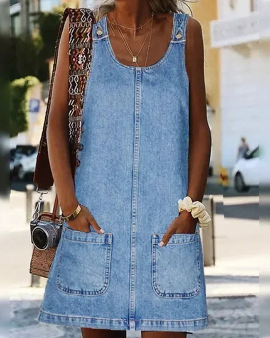 Gracie | Women's Summer Denim Dress