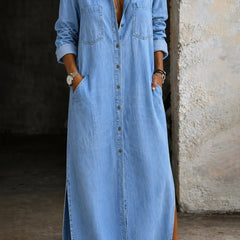 Orlene | Women's Denim Shirt Dress