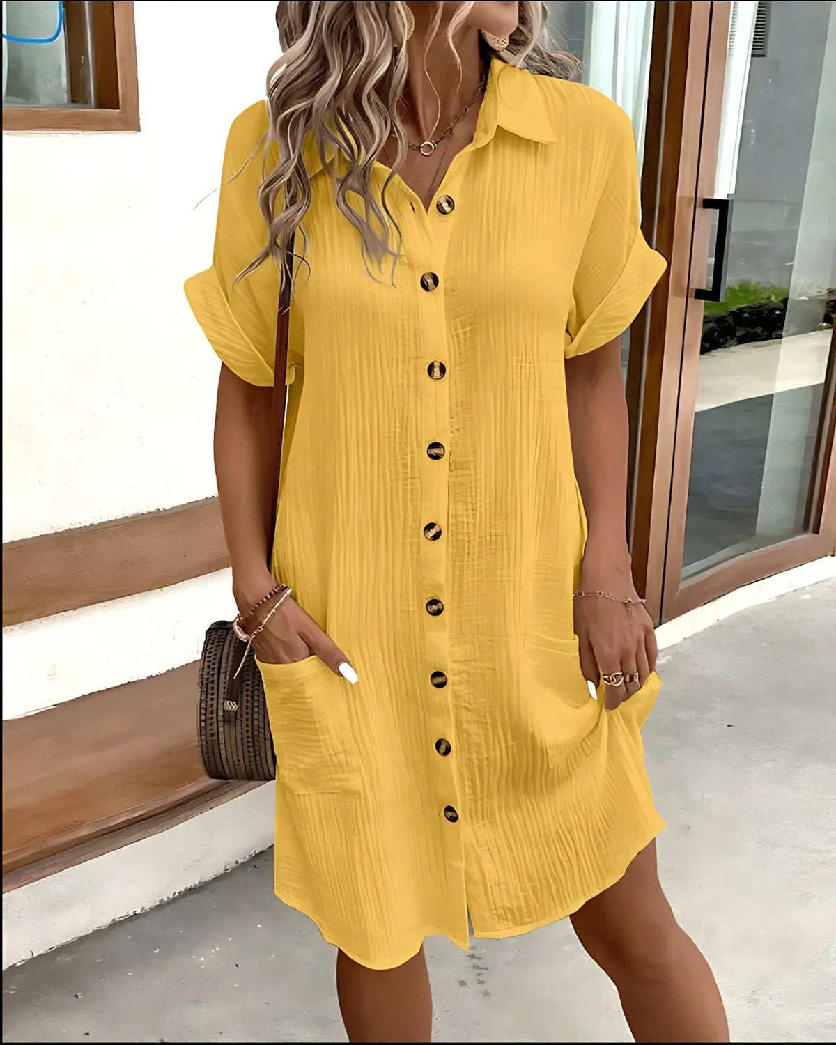 Honoria | Women's Oversized Polo Dress in 6 Colours