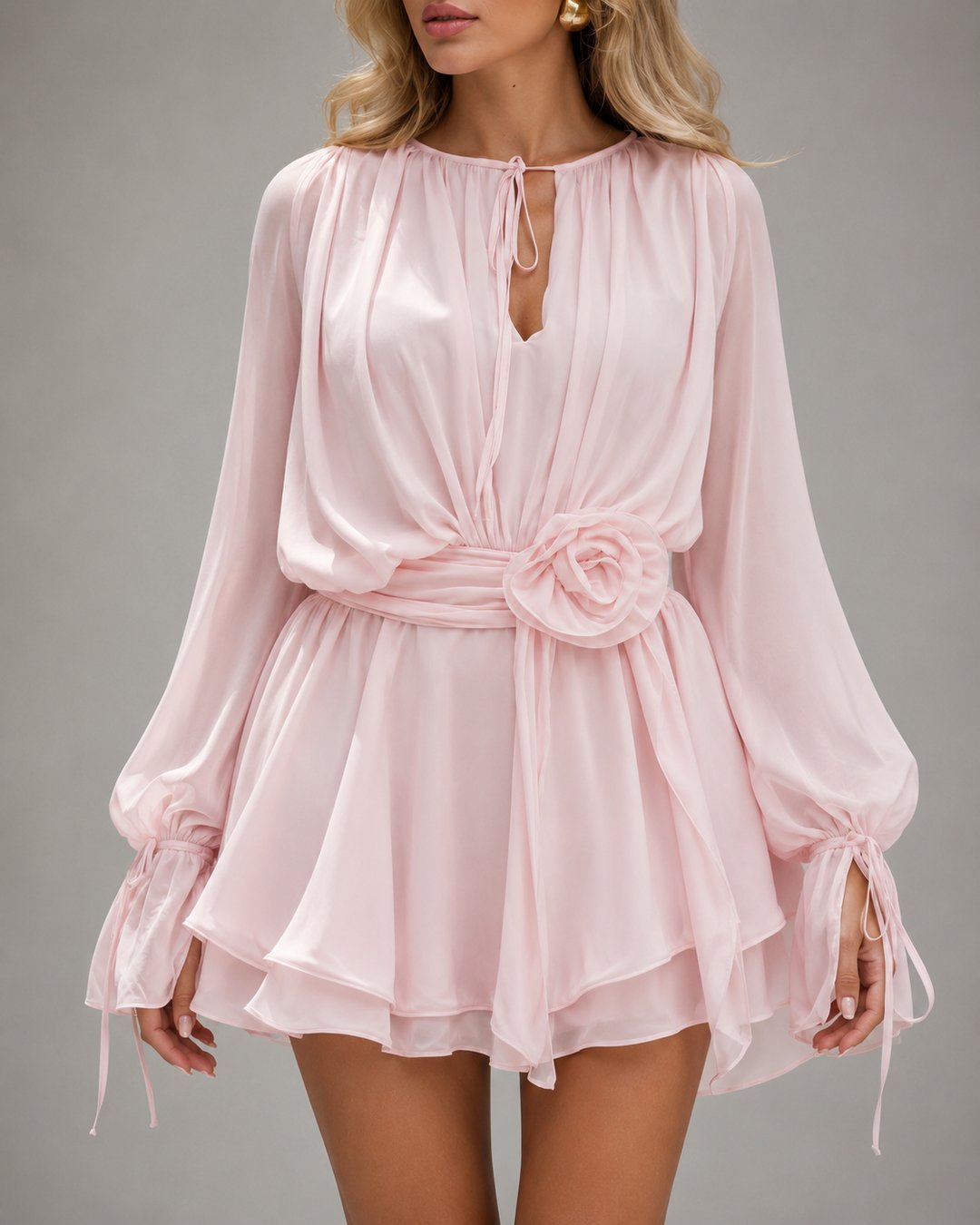 Tegan | Women's Ruffle Mini Dress