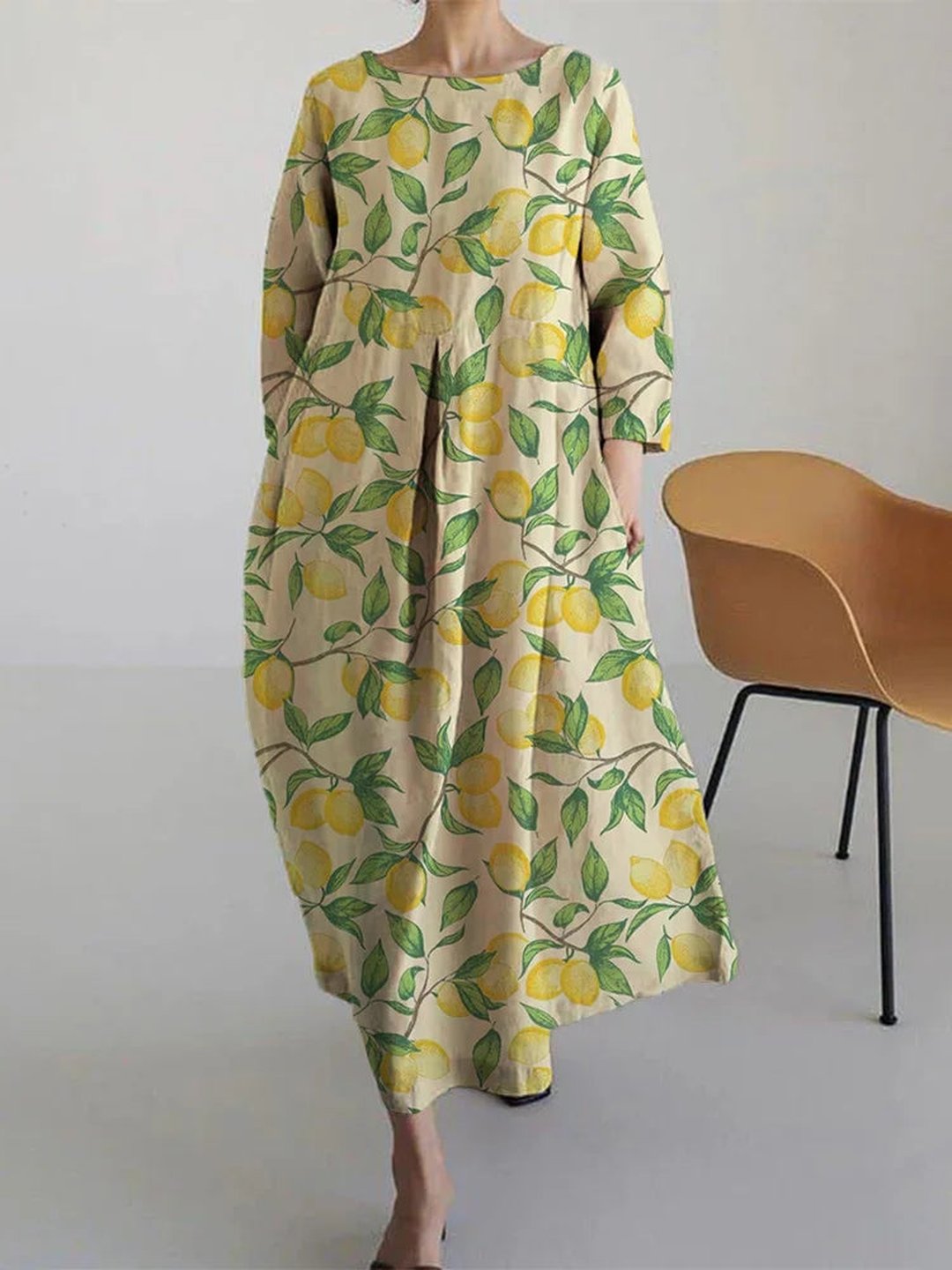 Nichole | Women's Hand-Painted Floral Summer Dress