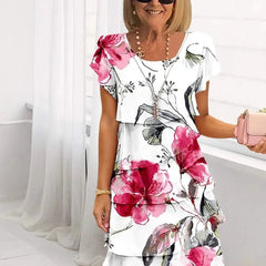 Tallulah | Women's Ruffled Floral Dress