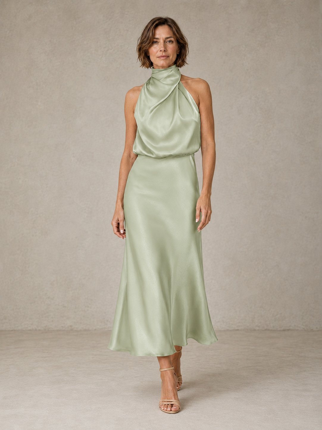 Lura | Women's Halter Evening Dress in 7 Colours