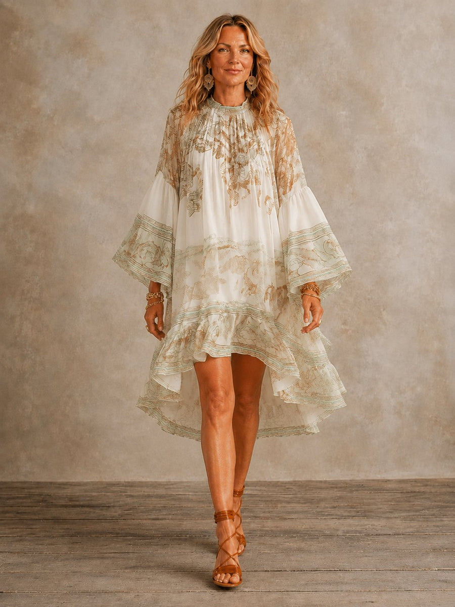 Sabina | Women's Ruffle Mini Dress