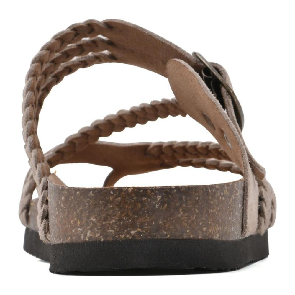 Miriam | Women's Braided Strap Cork Footbed Sandals