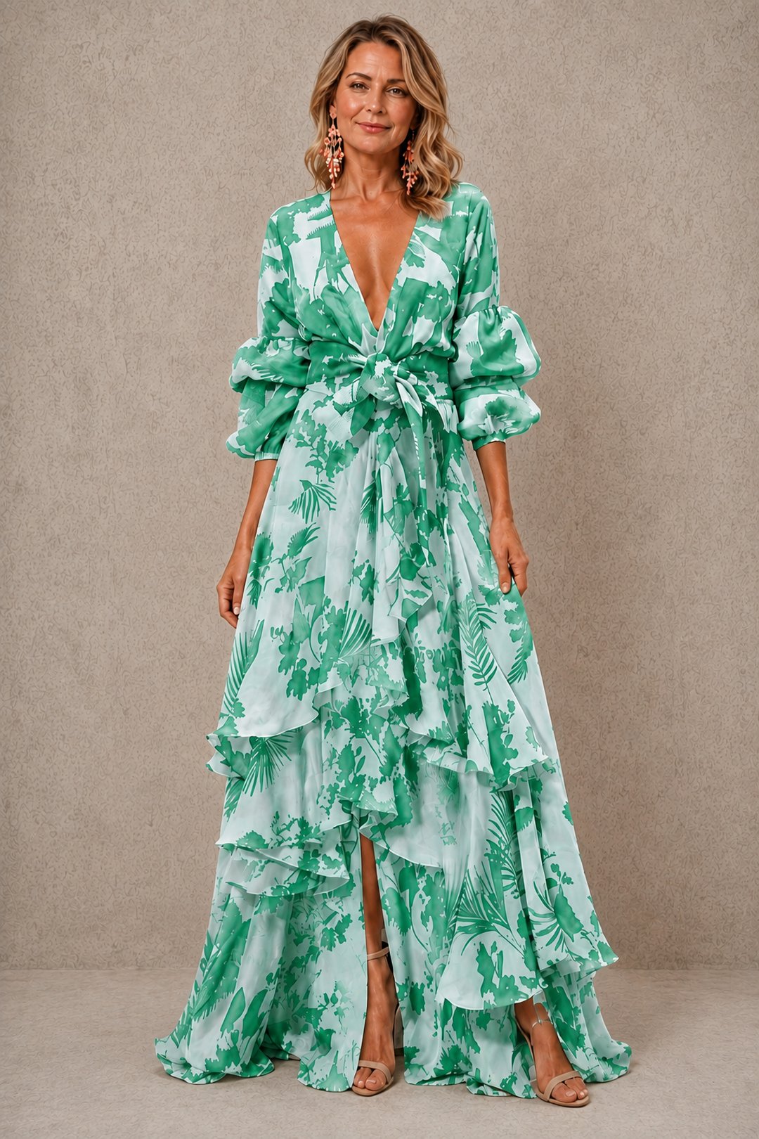 Reyna | Women's Ocean Blue Midi Dress in 4 Colours