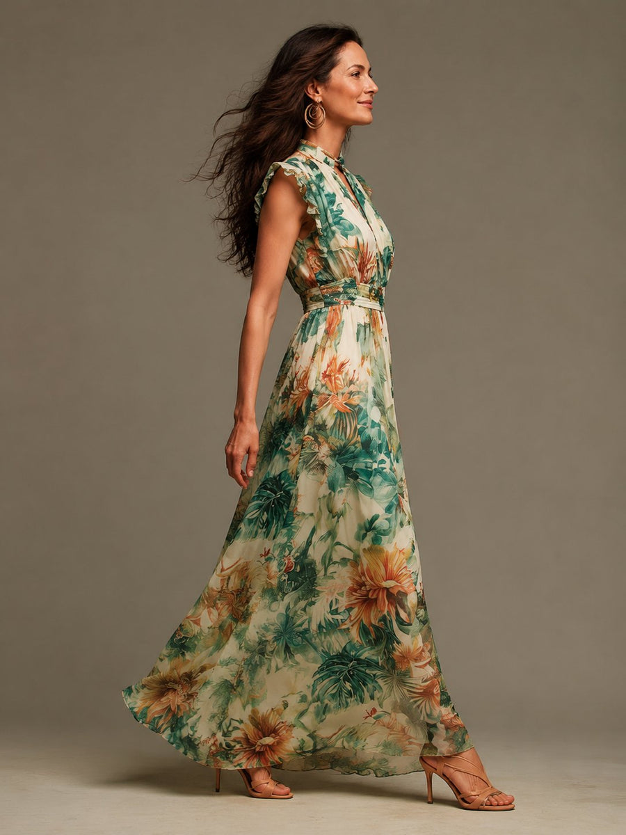 Terra | Women's Flowing Maxi Dress