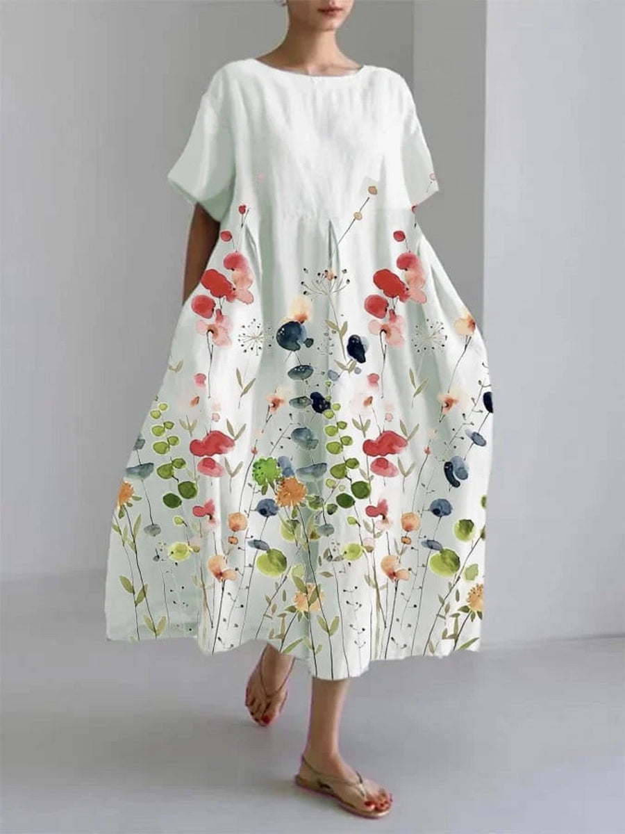 Becky | Women's Soft Floral Summer Dress