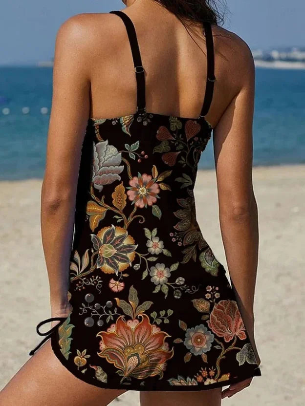 Marisa | Women's Floral Bikini Set with Matching Shorts
