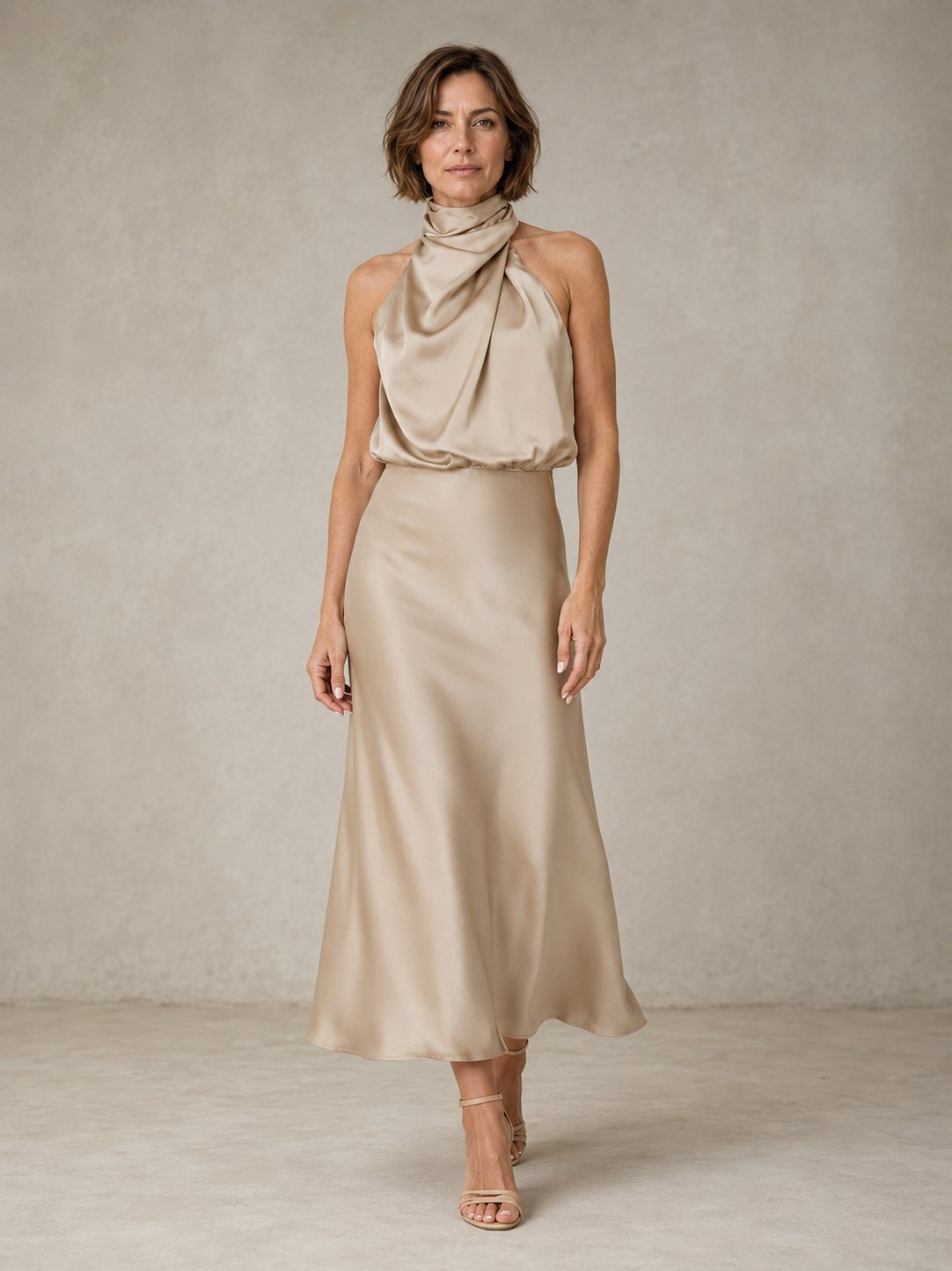Lura | Women's Halter Evening Dress in 7 Colours