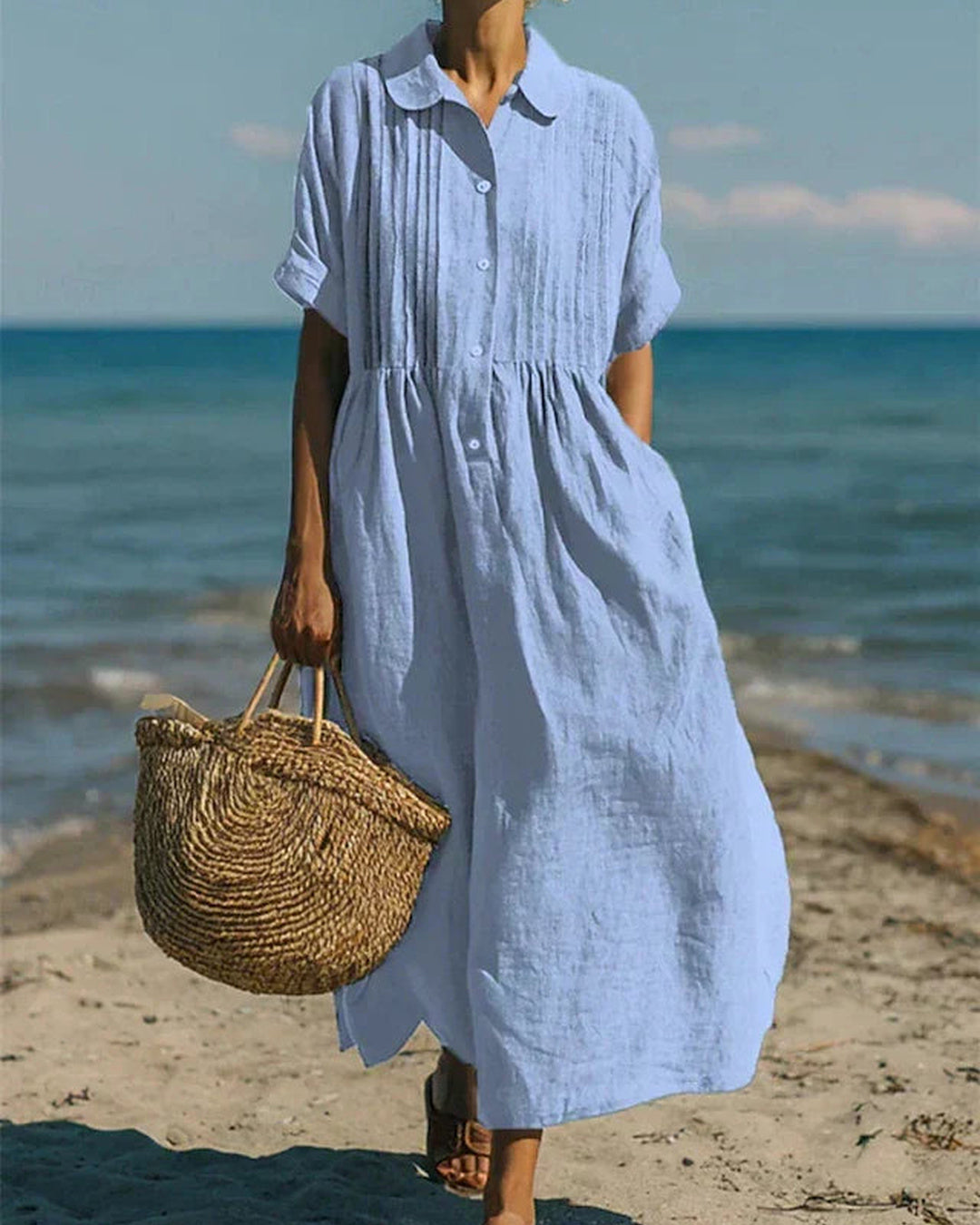 Noelle | Women's Ivory Day Dress in 10 Colours