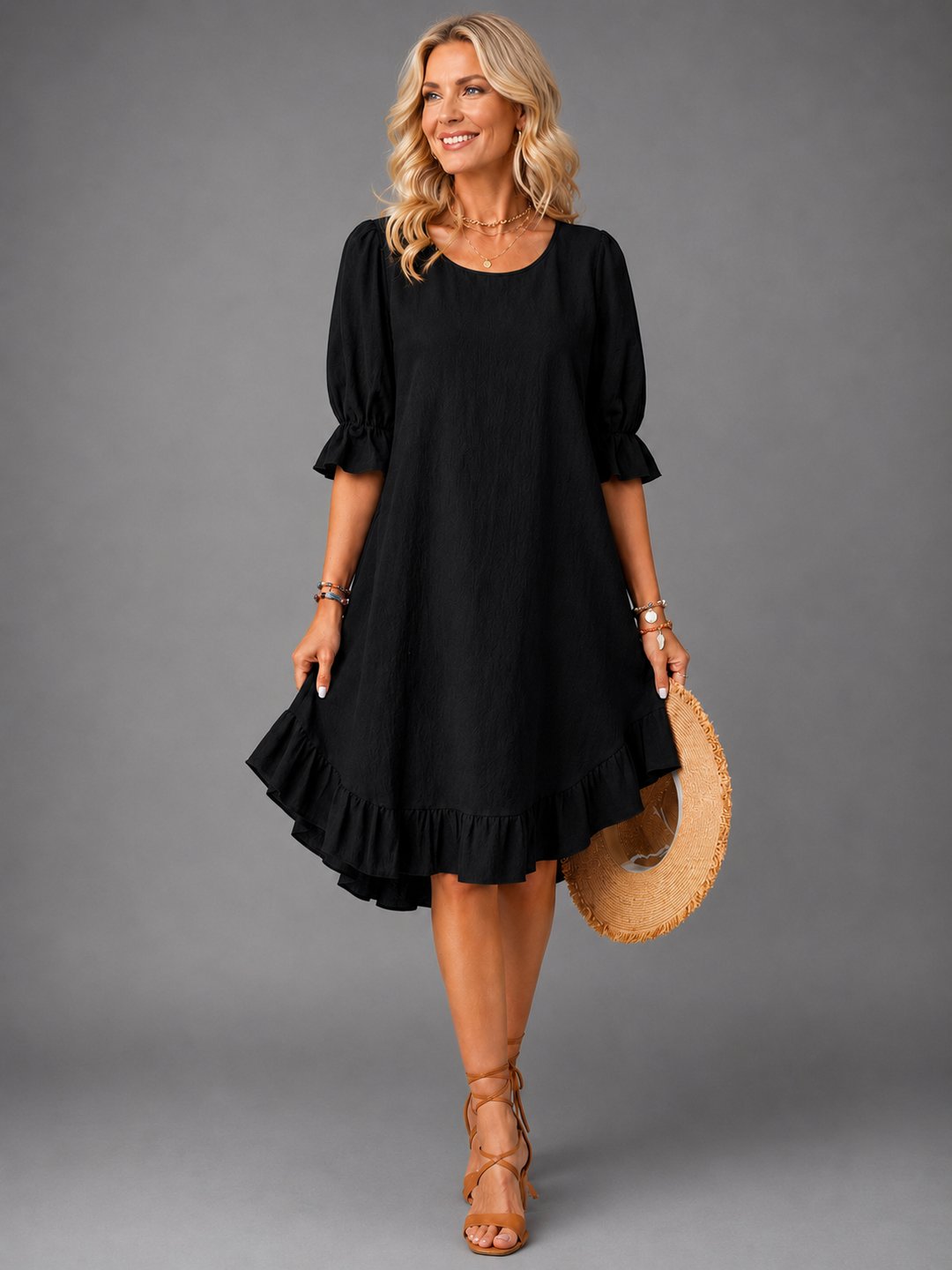 Dorice | Women's Relaxed Everyday Dress in 4 Colours