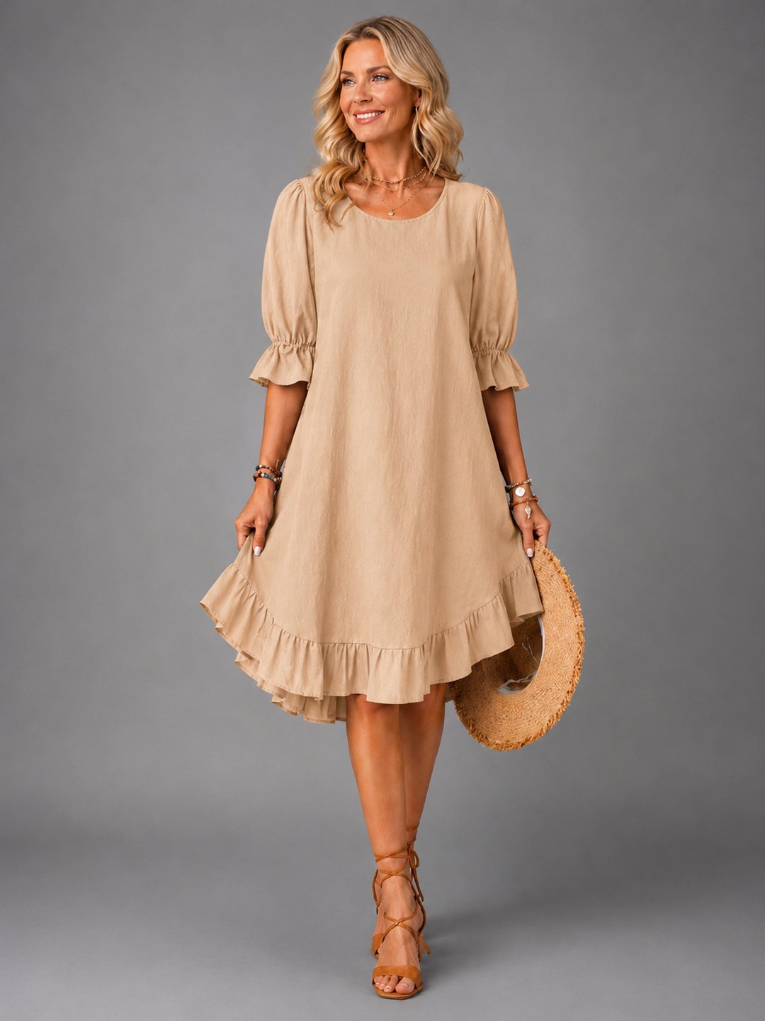 Dorice | Women's Relaxed Everyday Dress in 4 Colours