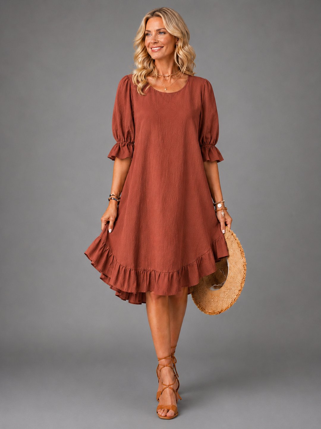 Dorice | Women's Relaxed Everyday Dress in 4 Colours