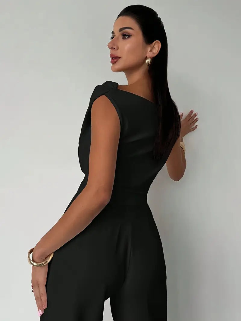 Delphine | Women's Draped Top with Flowing Silhouette