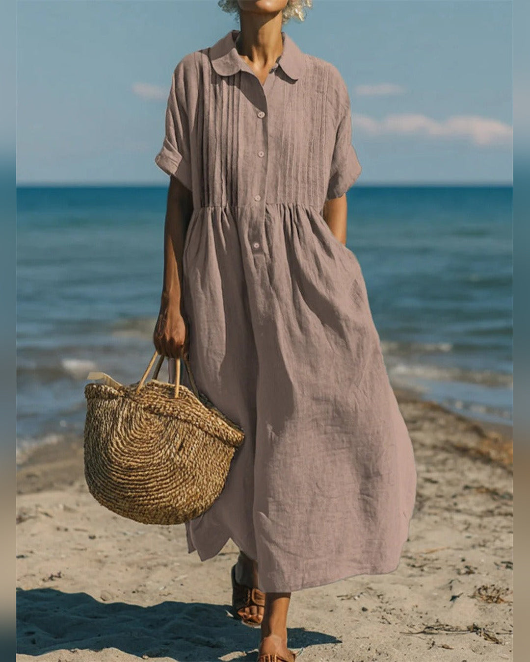 Noelle | Women's Ivory Day Dress in 10 Colours