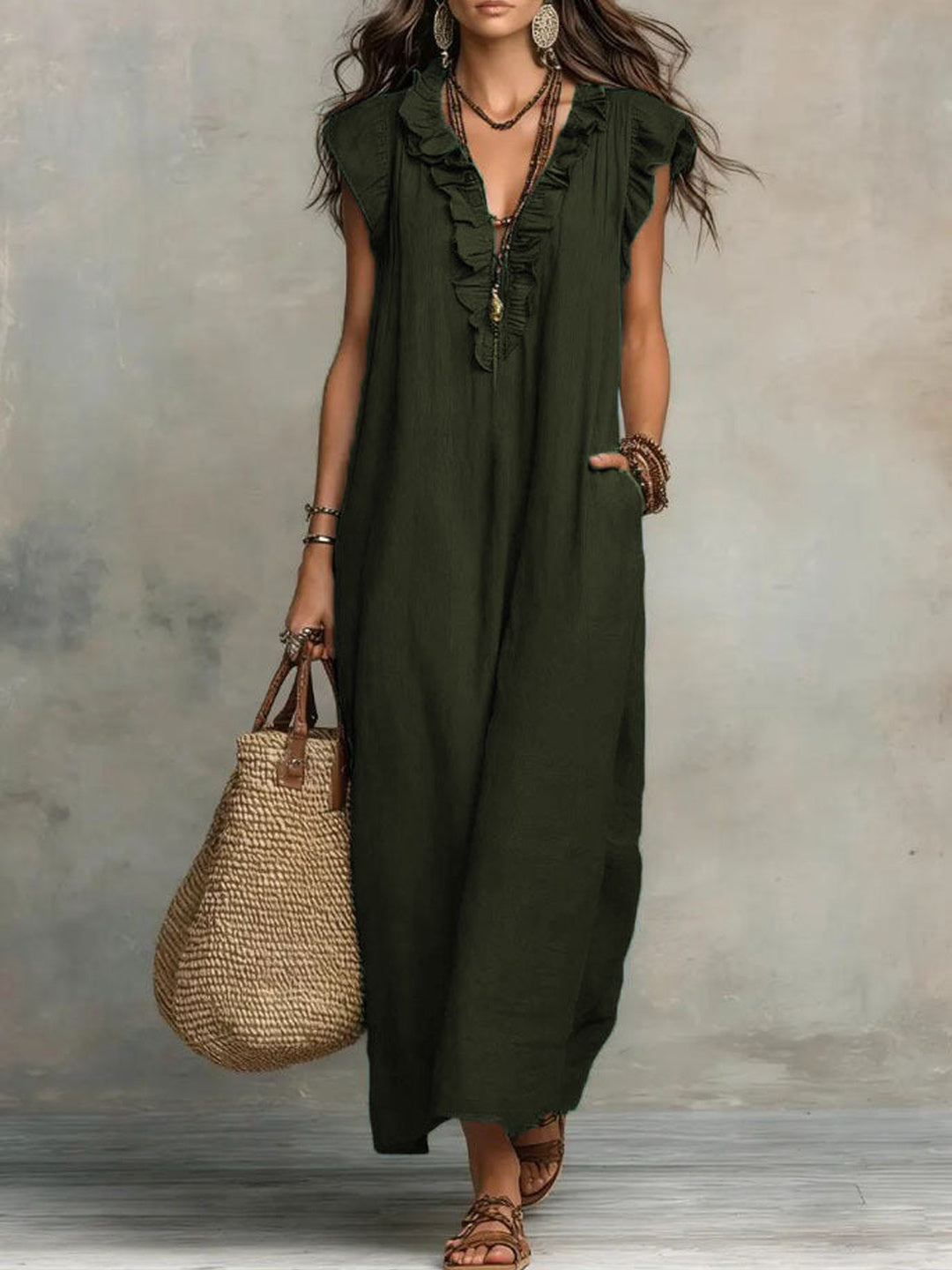Marilla | Women's Everyday Dress in Slate Grey and 11 Colours