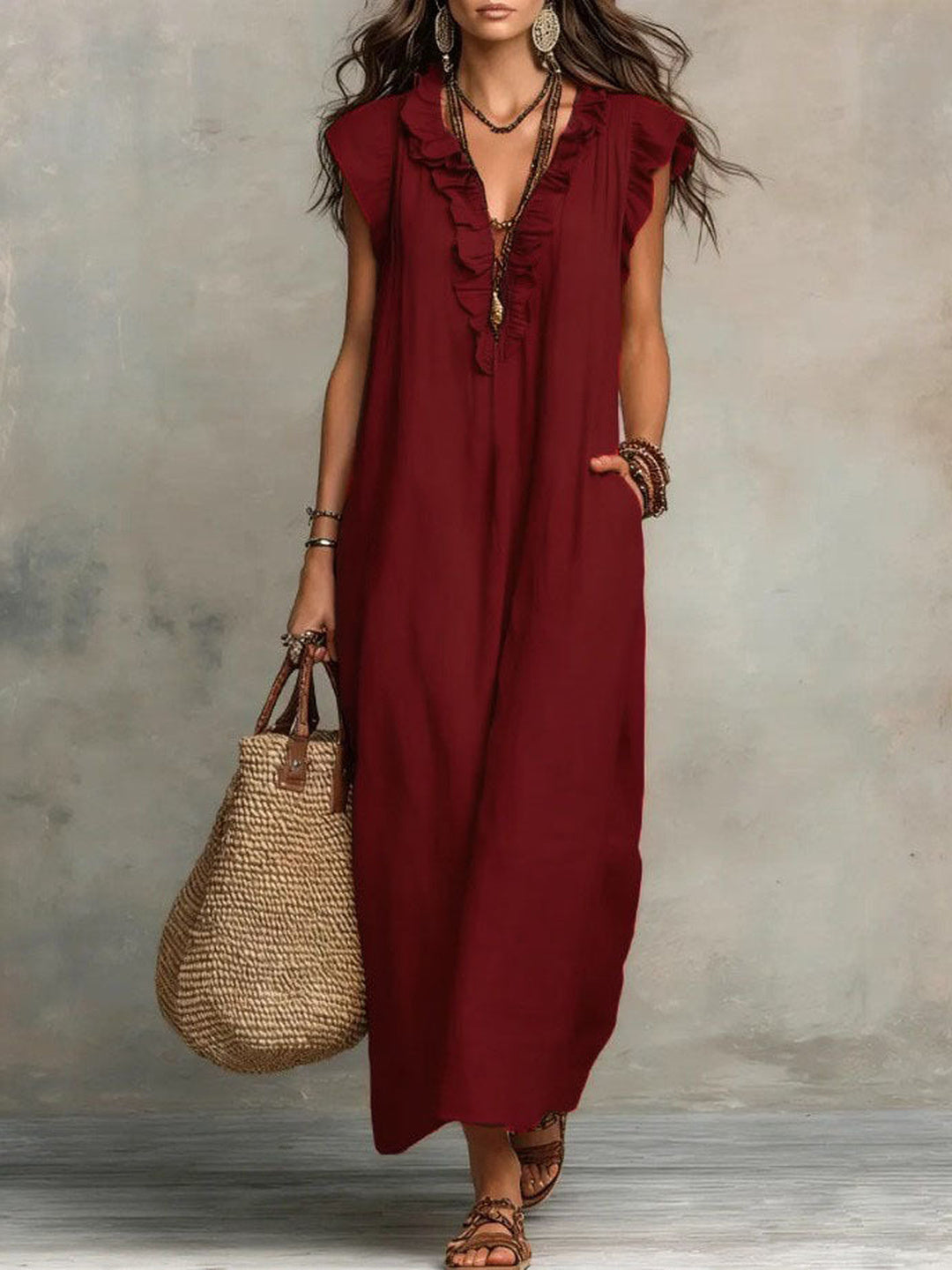 Marilla | Women's Everyday Dress in Slate Grey and 11 Colours
