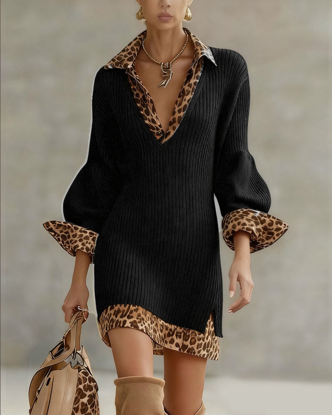 Nydia | Women's Leopard Print Dress