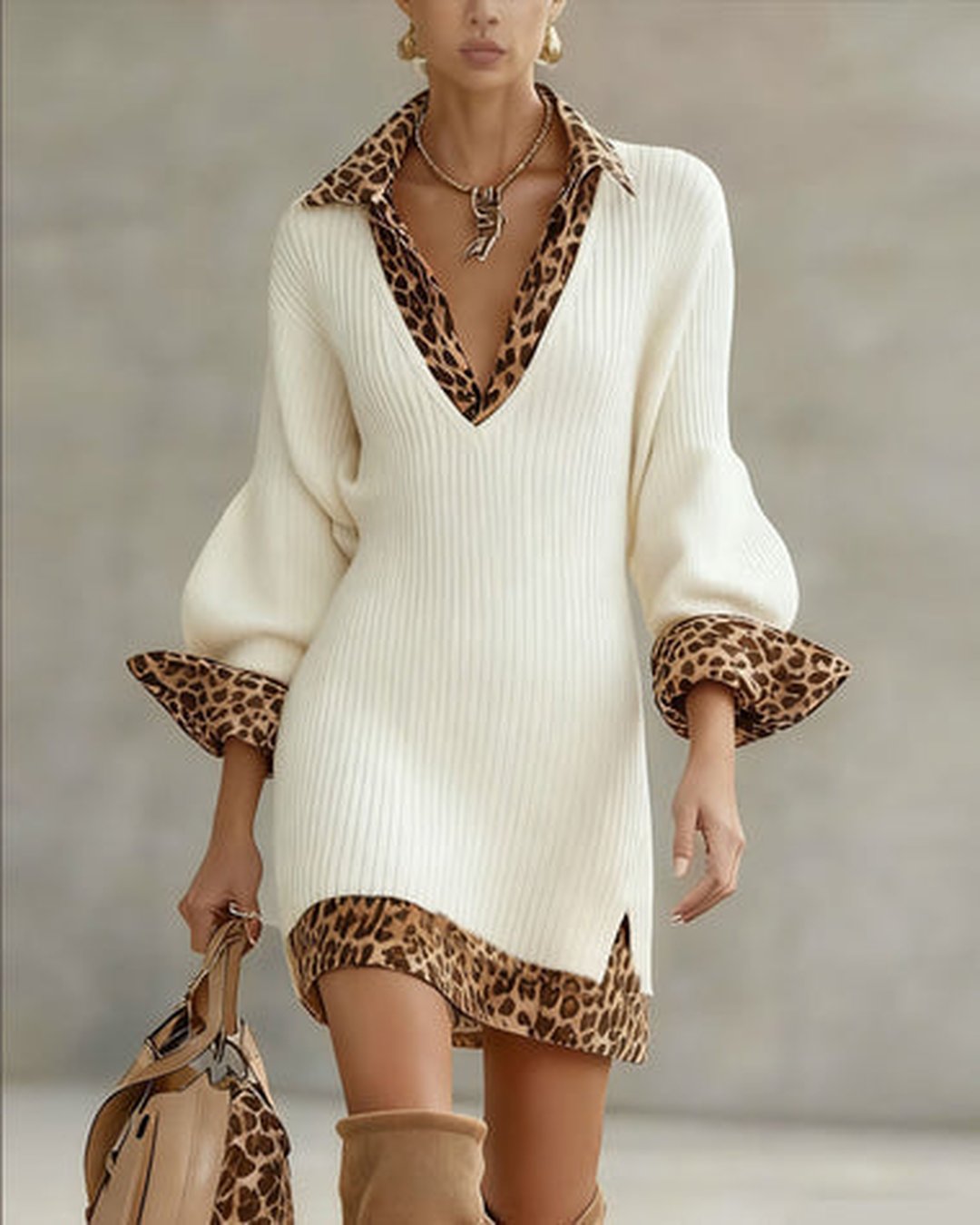 Nydia | Women's Leopard Print Dress