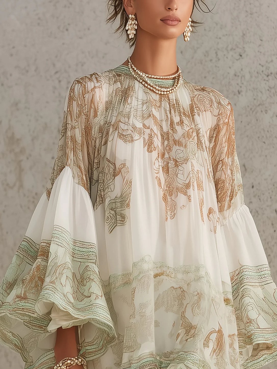 Sabina | Women's Ruffle Mini Dress