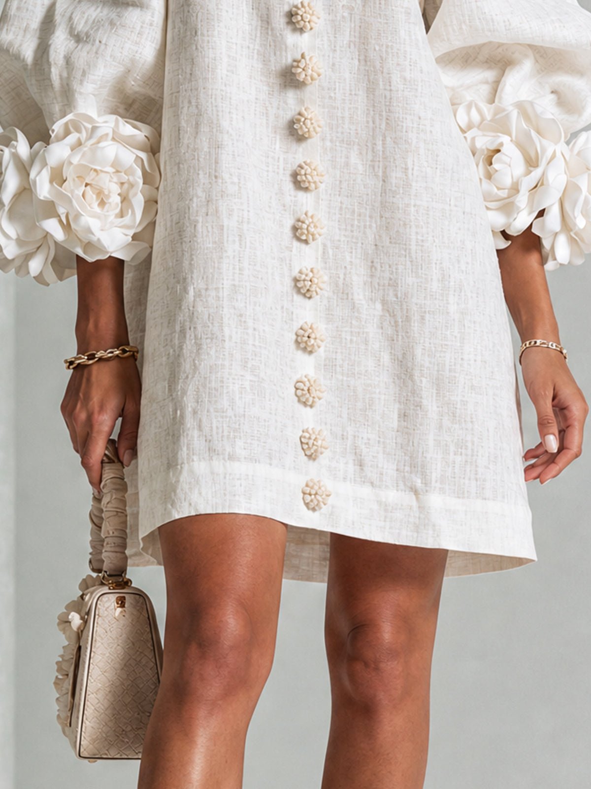 Nolwenn | Women's Shirt Mini Dress in 10 Colours