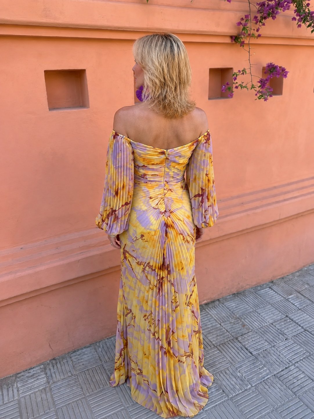 Tilda | Women's Deep V Floral Maxi Dress