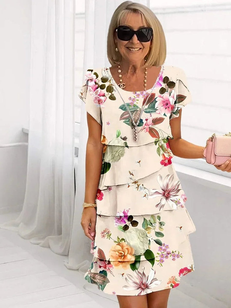 Tallulah | Women's Ruffled Floral Dress