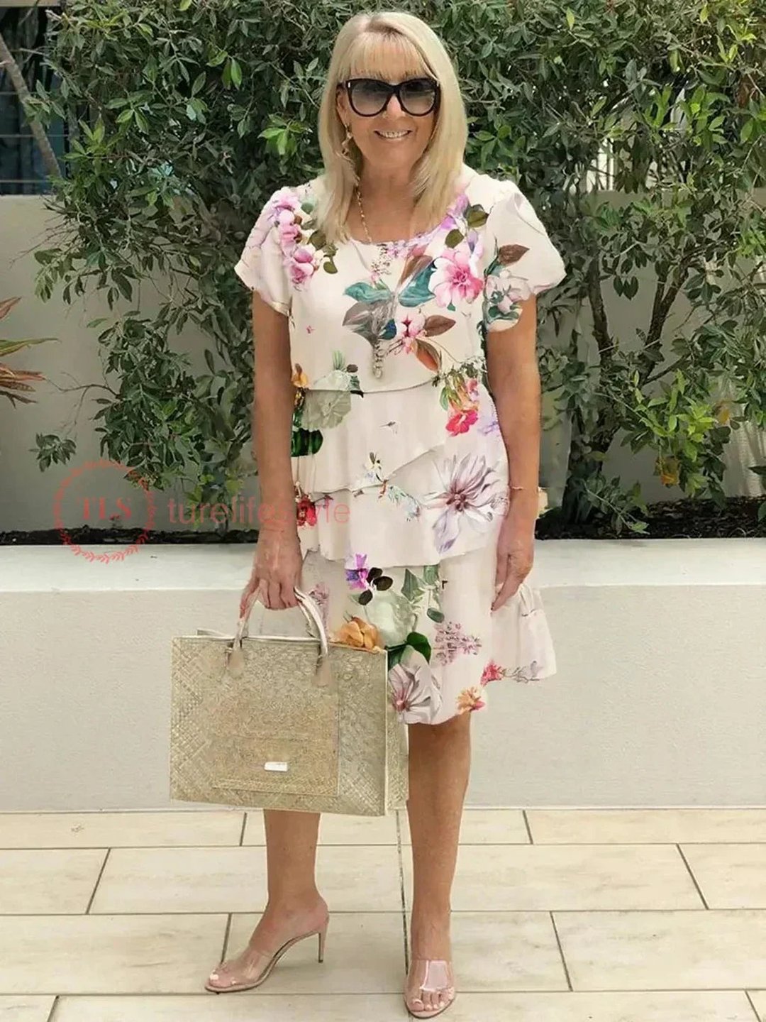 Tallulah | Women's Ruffled Floral Dress