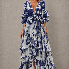 Reyna | Women's Ocean Blue Midi Dress in 4 Colours