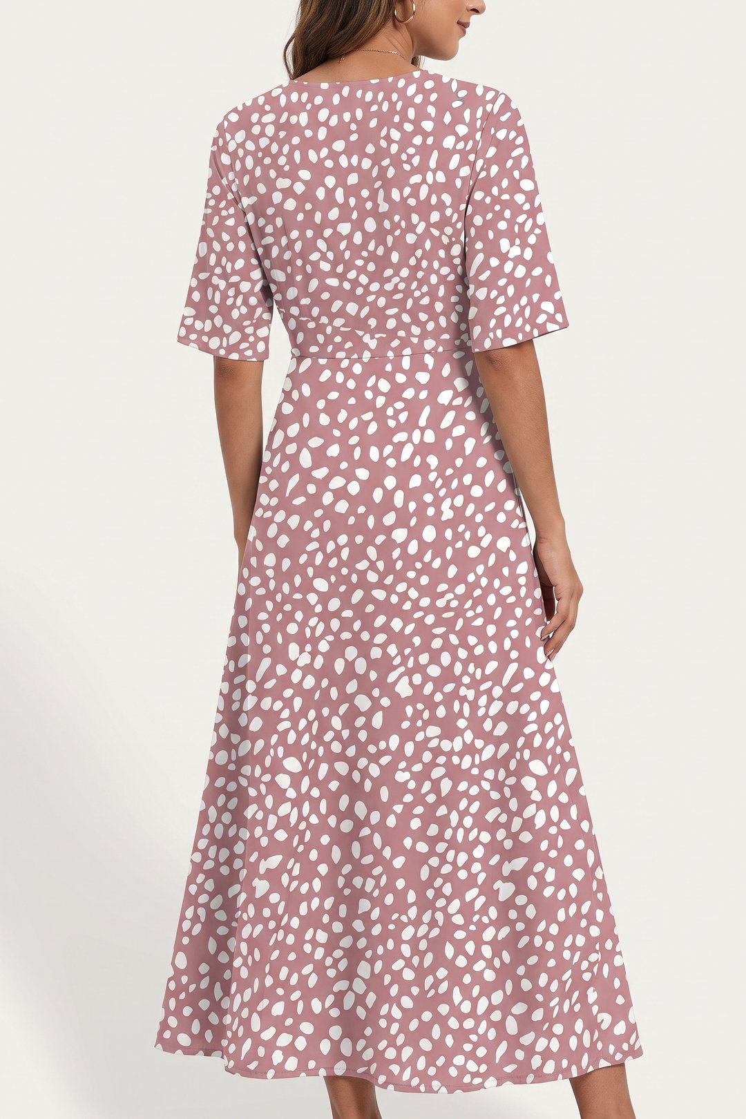 Raelene | Women's Soft Drape Midi Dress