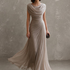 Maryjane | Women's Maxi Dress in Warm Beige and 5 Colours