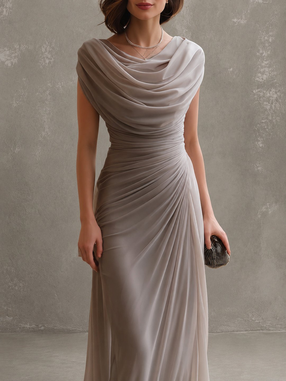 Maryjane | Women's Maxi Dress in Warm Beige and 5 Colours