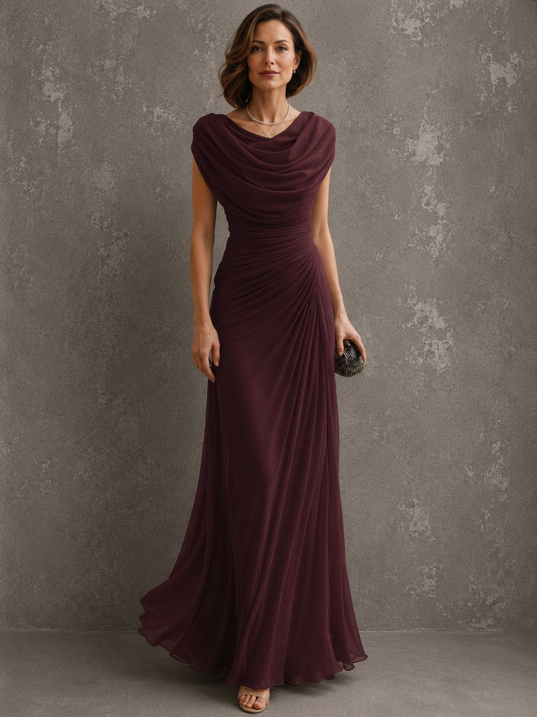 Maryjane | Women's Maxi Dress in Warm Beige and 5 Colours