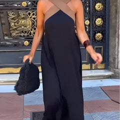 Marlena | Women's Crossback Maxi Dress in 10 Colours