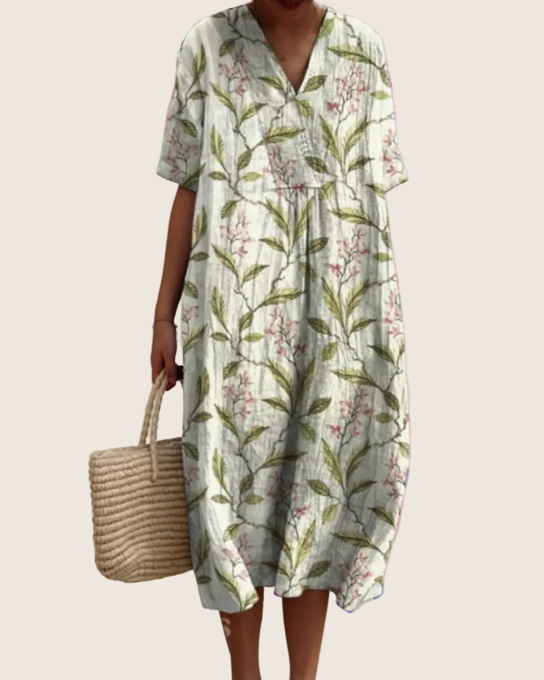 Juliette | Women's Cobalt Everyday Dress with Floral Print Options