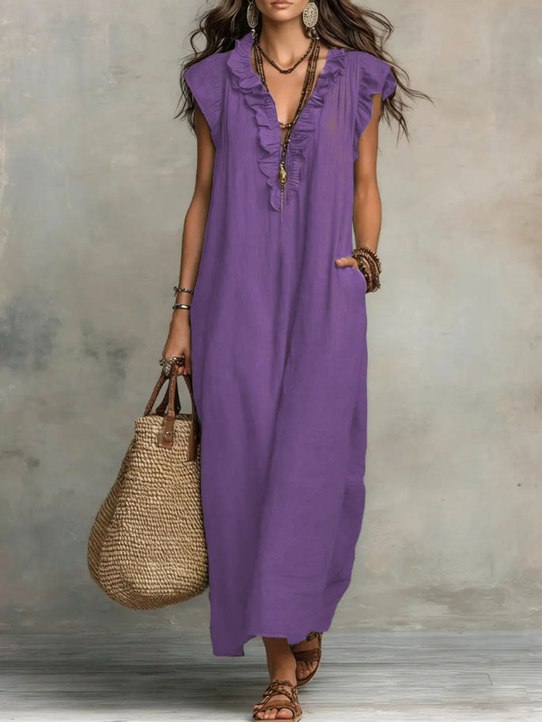 Marilla | Women's Everyday Dress in Slate Grey and 11 Colours