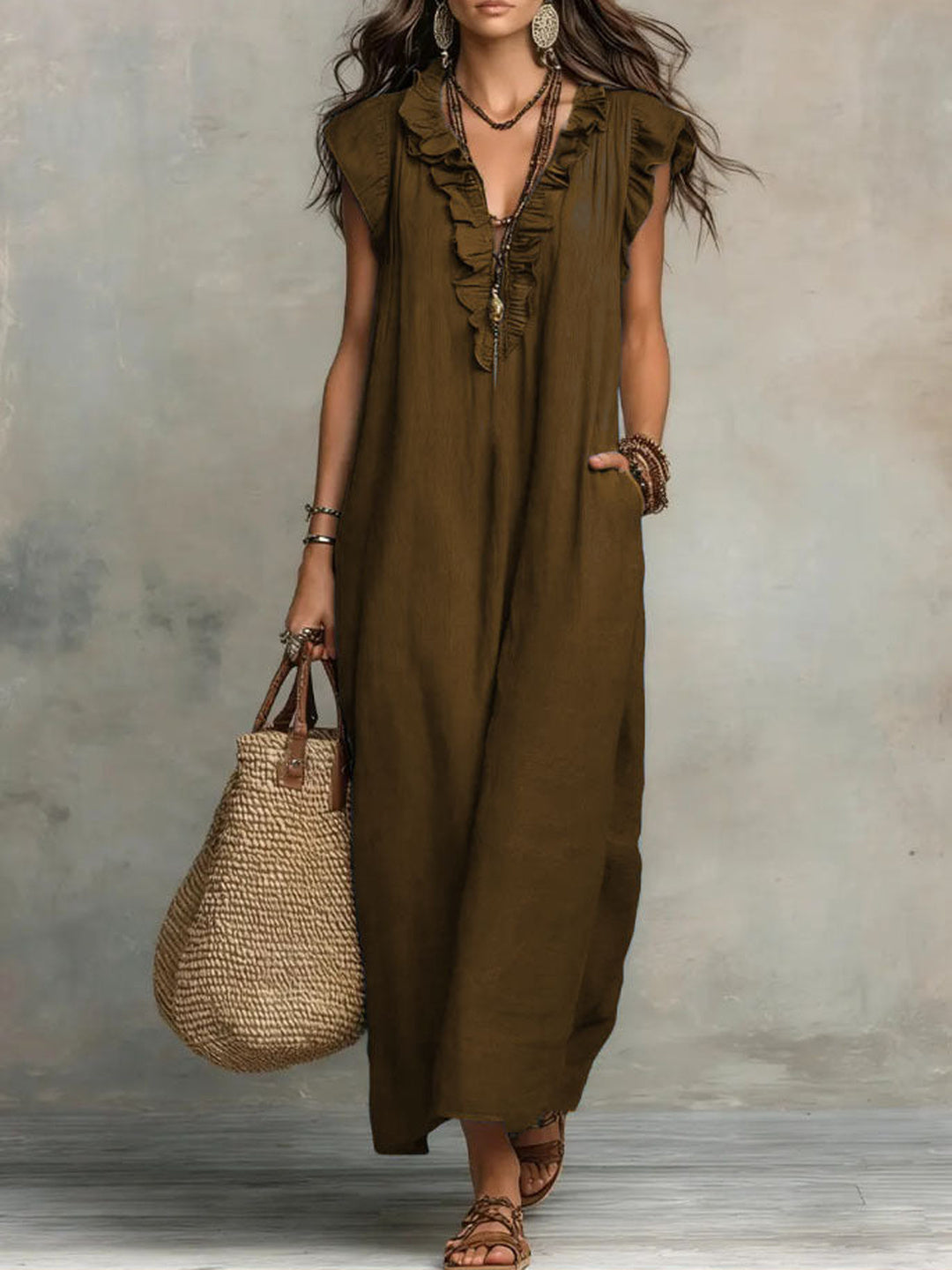 Marilla | Women's Everyday Dress in Slate Grey and 11 Colours