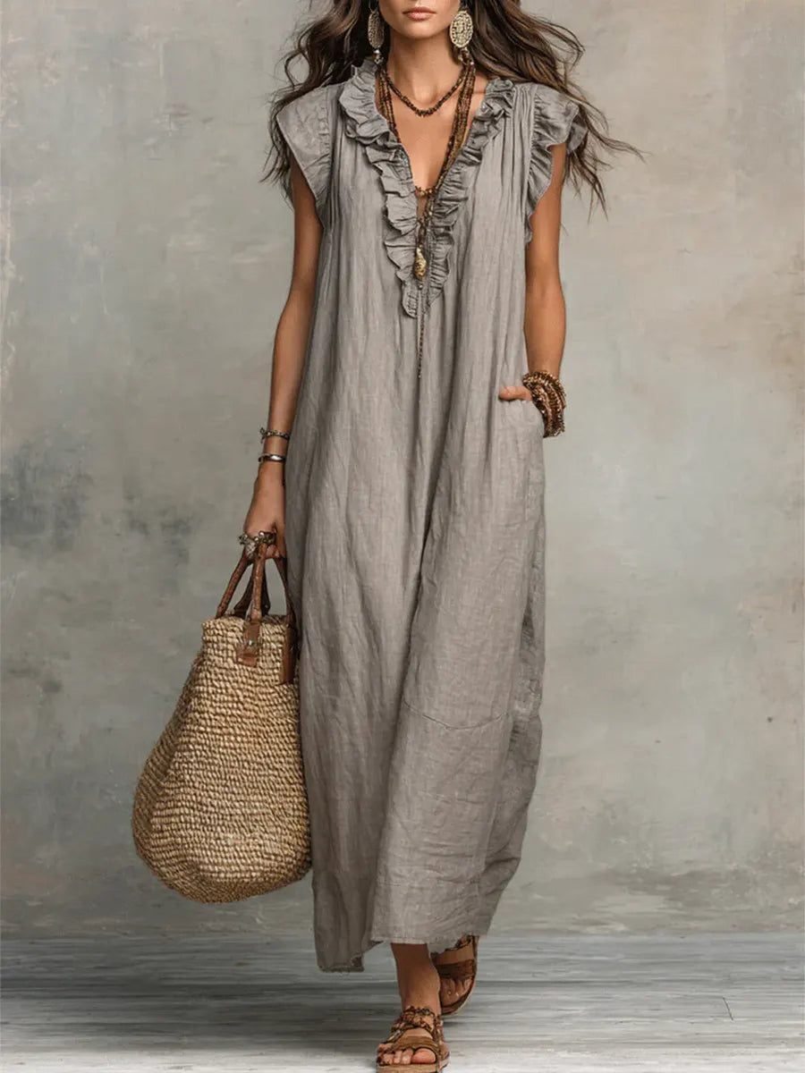 Marilla | Women's Everyday Dress in Slate Grey and 11 Colours