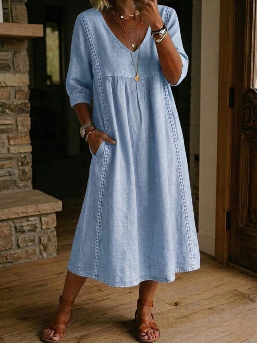 Latanya | Women's Relaxed Maxi Dress in 7 Colours