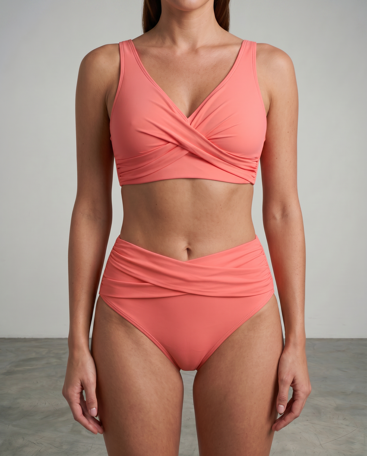Margaux | Women's Wrap-Style High Waist Bikini Set
