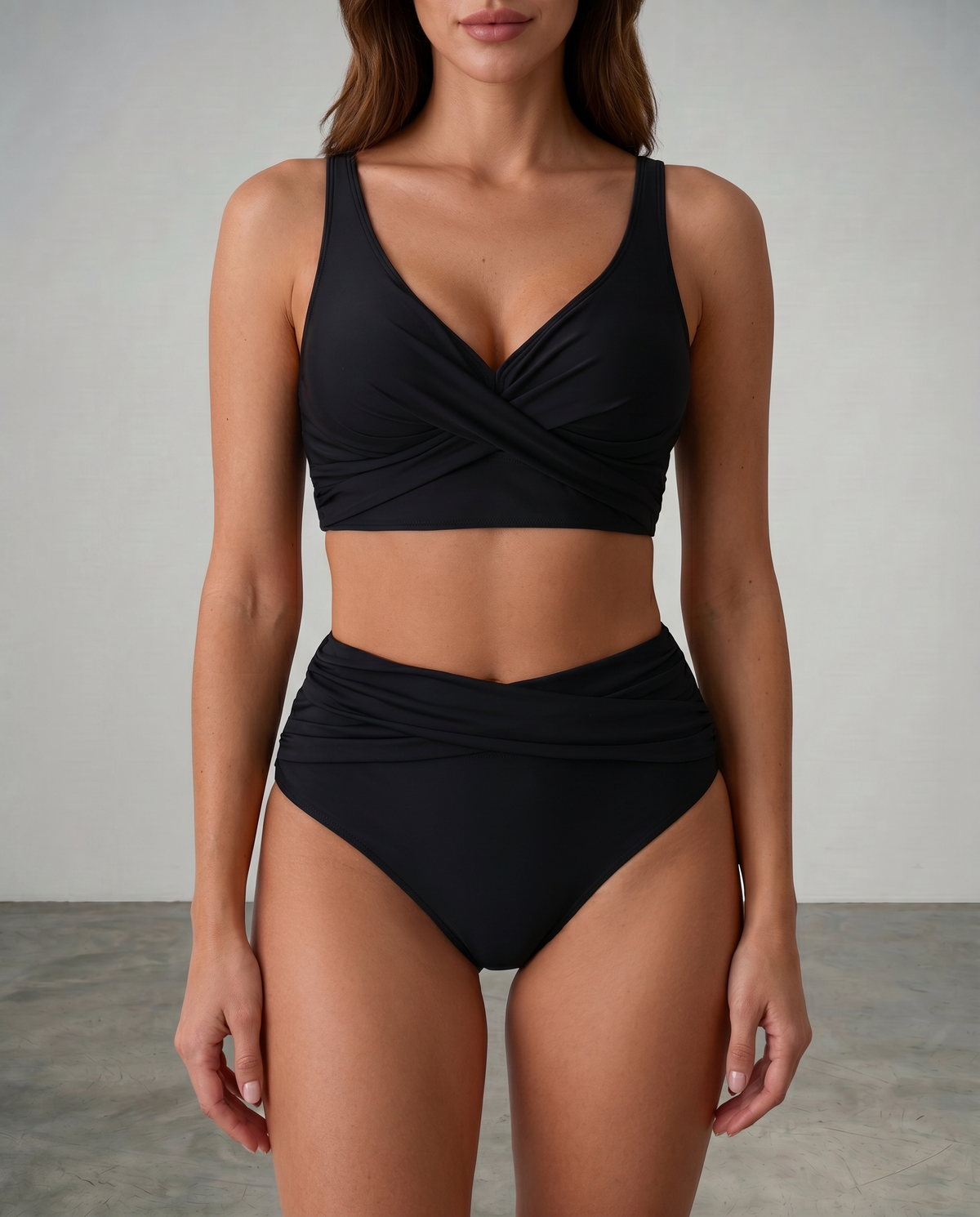 Margaux | Women's Wrap-Style High Waist Bikini Set