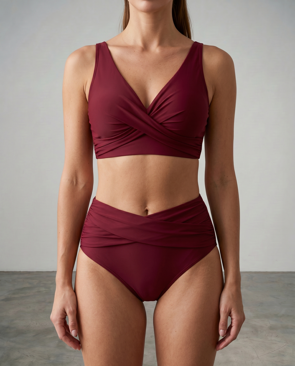 Margaux | Women's Wrap-Style High Waist Bikini Set