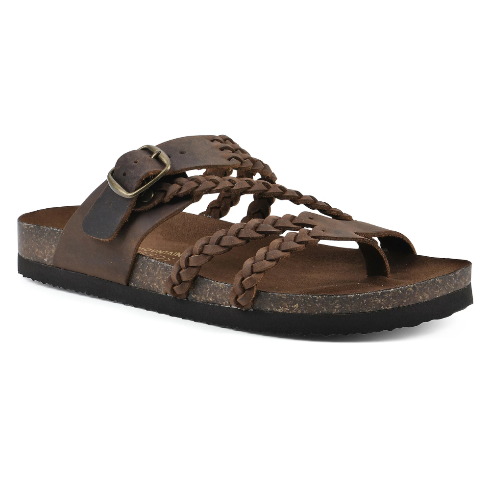 Miriam | Women's Braided Strap Cork Footbed Sandals