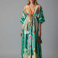 Lily | Women's Kaftan Cocktail Maxi Dress