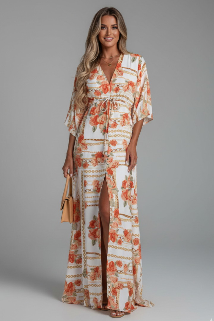 Lily | Women's Kaftan Cocktail Maxi Dress